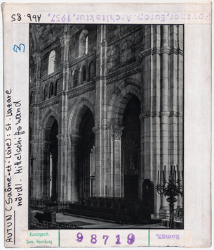 Vorschaubild Autun: Kathedrale Saint-Lazare, nördl. Mittelschiffswand 